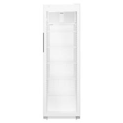 LIEBHERR | PERFORMANCE buzdolabı - 400 litre - Plastik iç kısım - 1 cam kapılı - Beyaz