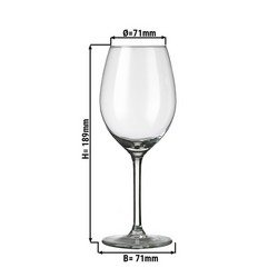 (6 st) Vinglas - VENEDIG - 250 ml - Transparent