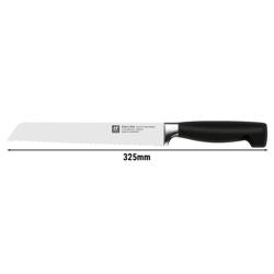 ZWILLING | Four Star Bread Knife – 20 cm blade - serrated edge for bread & rolls - FRIODUR ice-hardened