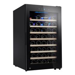 Şarap Dolabı - Siyah - tek bölgeli - 120L - en fazla 52 şişe