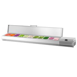 Vetrina Refrigerata Porta Ingredienti / Vetrina Gastronorm PREMIUM PLUS - 2300x353mm - 11x GN 1/4