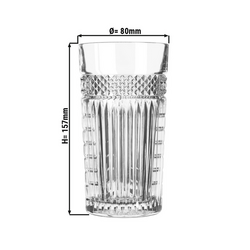 (12 τεμάχια) Ποτήρι μακρόστενο - RADIANT - 470 ml - Διαφανές