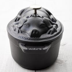 STAUB | Mini Cocotte Oval Enamelled Cast Iron Casserole Dish – 170 mm Oval – Black