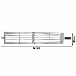 Commercial Multi-Position Rotisserie Spit with Handle – Stainless Steel - Fits GM, HGEM & EM