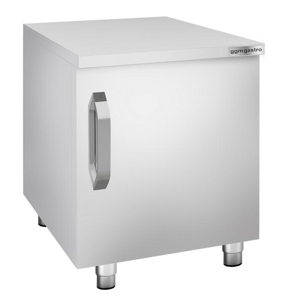 Stainless steel base unit - 400mm - 1 door