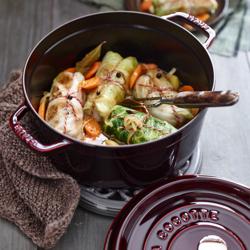 STAUB | LA COCOTTE - Kookpot - Ø 240mm - Gietijzer - Grenadine rood