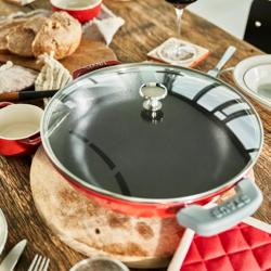 STAUB | Cast Iron Cookware – Cherry Red