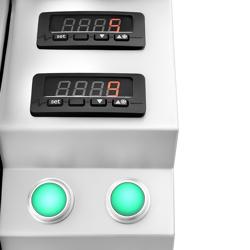 Poloautomatická fritéza na koblihy / fritéza na tuk - kapacita: 360 ks/h