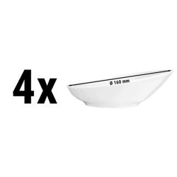 (4 stuks) SELTMANN WEIDEN | Gourmet schaal diep - 160mm