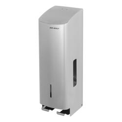 AIR-WOLF | Distributore di carta igienica -per 3 rotoli domestici - Acciaio inox