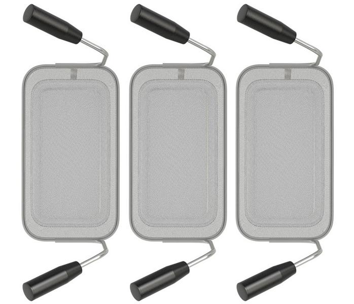 Pastamanden-set - 290x160x(H)200mm - RVS - ergonomische kunststofgreep - passend voor GNB499E, GNB899E & ENB499P