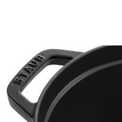 STAUB | LA COCOTTE - Χύτρα - Οβάλ - 230mm - Χυτοσίδηρος - Μαύρο