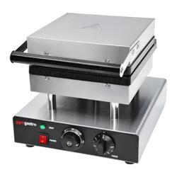 Waffeleisen - Einzeln - Manuell - 2 kW - Form: 2 Brüsseler Waffeln - Backplatten teflonbeschichtet