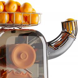 Apelsinpress - manuell matning - orange - inklusive automatiskt rengöringsläge