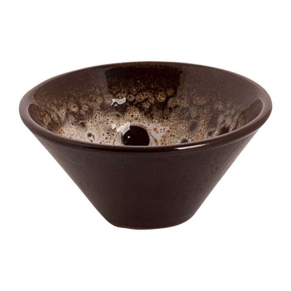 (48 peças) SABANA - Taça - Ø 8 cm 50 ml - Marrom / branco
