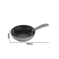 STAUB | PANS - Stekpanna - Ø 160mm - gjutjärn - grafitgrå