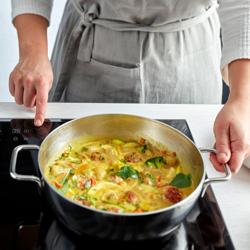 DEMEYERE | Apollo 7 Conical Braising Pan with Glass Lid – Ø 24 cm - Dual Handles