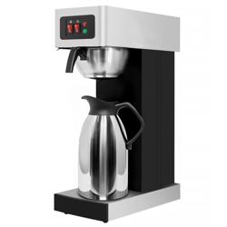 Cafetera de filtro profesional - 2,2L - 1,9 kW - incl. 1 botella isotérmica, portafiltros de plástico y 10 filtro de descalcificación