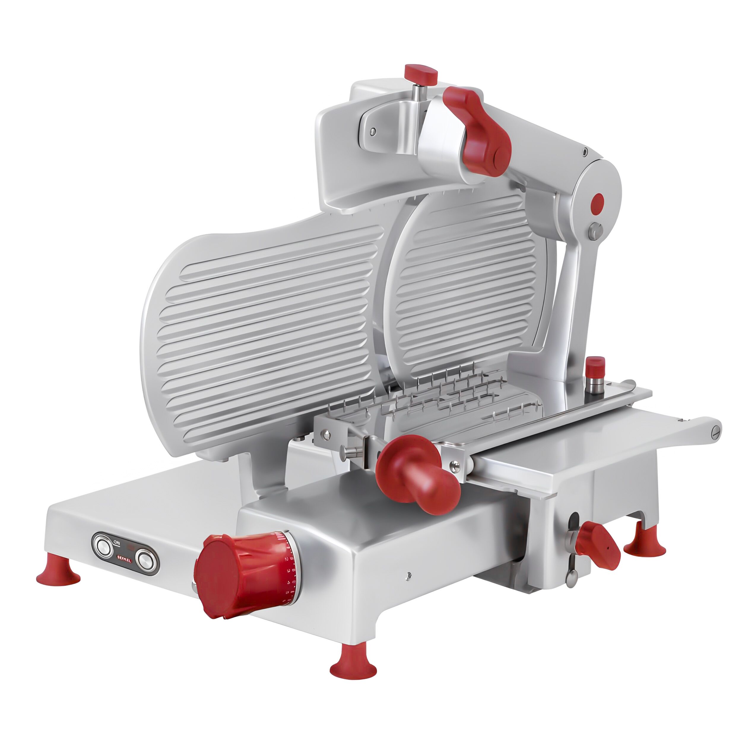 BERKEL | Trancheuse Domina en tant que trancheuse verticale - 300 Watt - Lame : Ø 315mm - Avec bras de fixation        