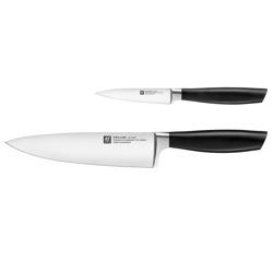 (2 pieces) ZWILLING | All Star Knife Set – Chef 200 mm + Paring 100 mm - FRIODUR Ice-Hardened - Made in Germany