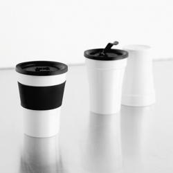 SELTMANN WEIDEN | Reusable Coffee To-Go Cup – White - 420 ml