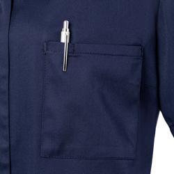 (6 stuks) KARLOWSKY | Korte Mouw Dames Tuniek Essential - Marineblauw - maat: 56