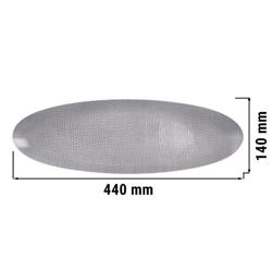 (2 adet) SELTMANN WEIDEN | Coup tabak - 440x140 mm - Gri