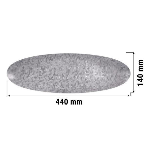 (2 Stück) SELTMANN WEIDEN | Coupplatte - 440x140mm - Grau