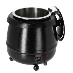 Soepwarmer - 9 liter - Zwart