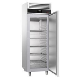 Vrieskast RVS PREMIUM - GN 2/1 - 700mm - 700liter - tot -22°C tot -10°C - met 1 deur - geforceerde koeling, automatische ontdooiing & legroosters