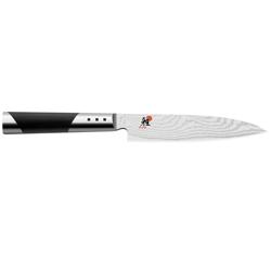 MIYABI | 7000 D Chutoh Utility Knife – 16 cm - Micarta handle - 65-layer Damascus - Made in Japan