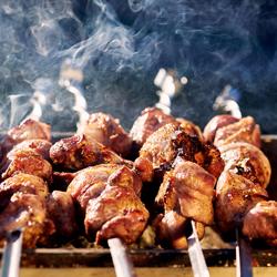 Elektro Bratplatte - 5,7 kW - Gerillt