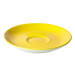 (6 adet) BART COLOUR CAFE - kahve tabağı - Ø 135mm - sarı