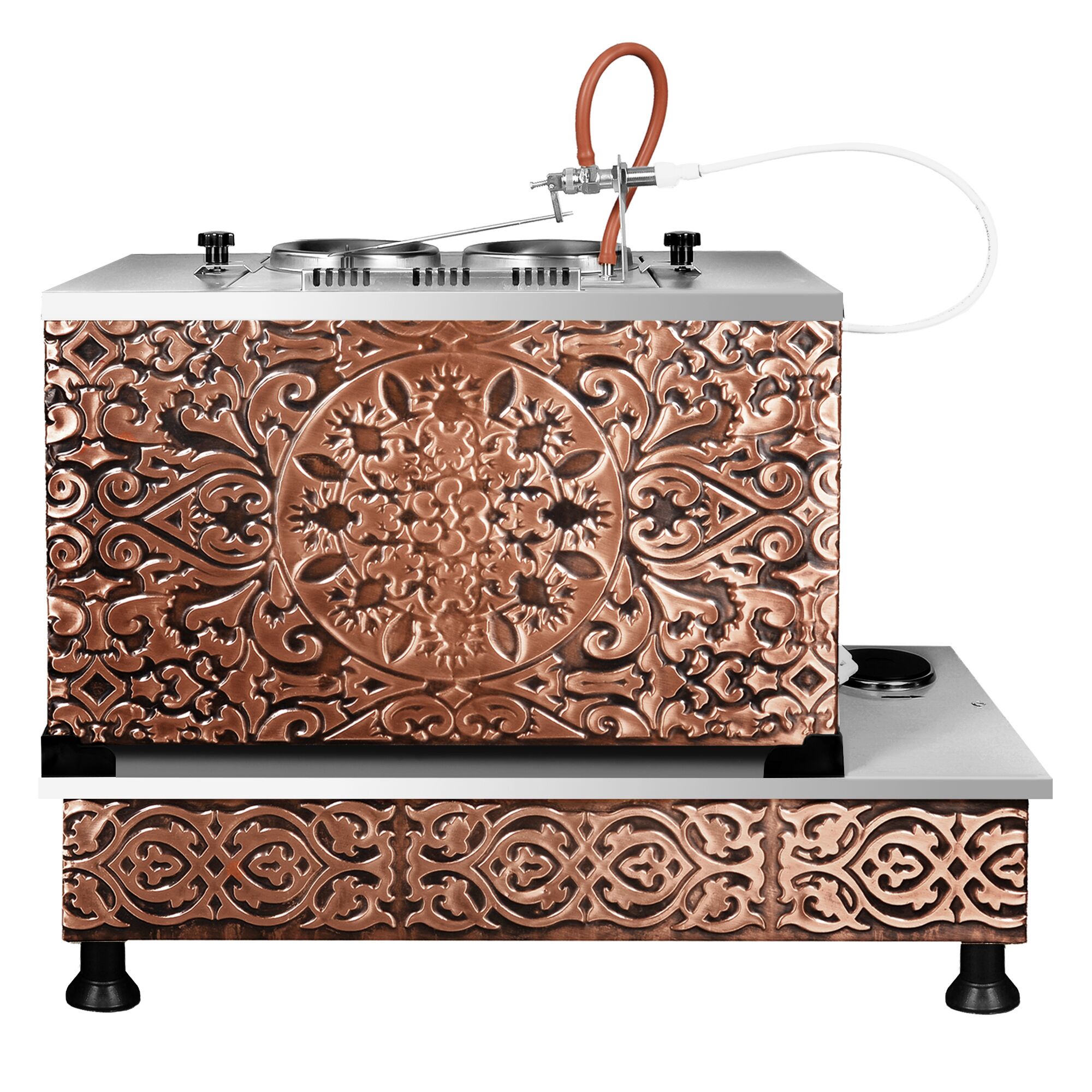 Samovar en cuivre - 720mm - 22 L - Électrique