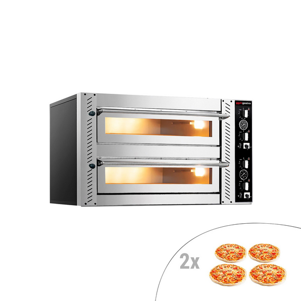 Pizzaugn - 4+4x 34 cm - Manuell