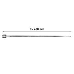 Spiedo kebab per DUI6R - lunghezza massima dello spiedo 480 mm	