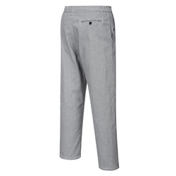 Unisex kockbyxor - svart/vit - storlek: M