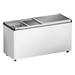 LIEBHERR | Ladă de congelare - 449 litri - cu capac glisant din aluminiu - Alb