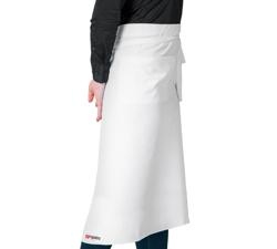 (5 pieces) Bistro apron - white - length: 90 cm