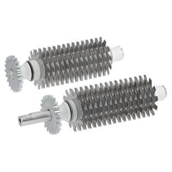 Handmatig vleesvermalser - aluminium - Tafelmodel - Doorvoerbreedte: 127mm - 330x240x440mm