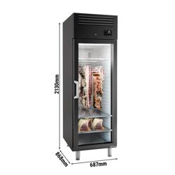 Dry Ageing Fridge - 687x868mm - with 1 glass door - Black
