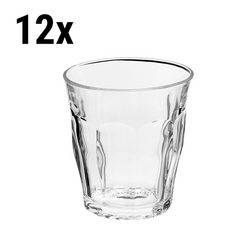 (12 pezzi) Bicchiere multiuso Duralex - PICARDIE - 220 ml - Trasparente