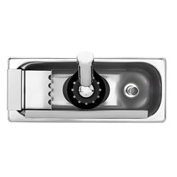حوض شطف مغارف الآيس كريم - WATERSTOP - 81x98x264mm - مدخل ماء 1/2" - بميزات WATERSTOP & منظم تدفق مدمج في رأس الرش العلوي & مانع رجوع الماء - شامل صحن مصفاة