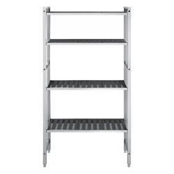 Estante em alumínio anodizado - 780x460mm - capacidade de carga: 900kg