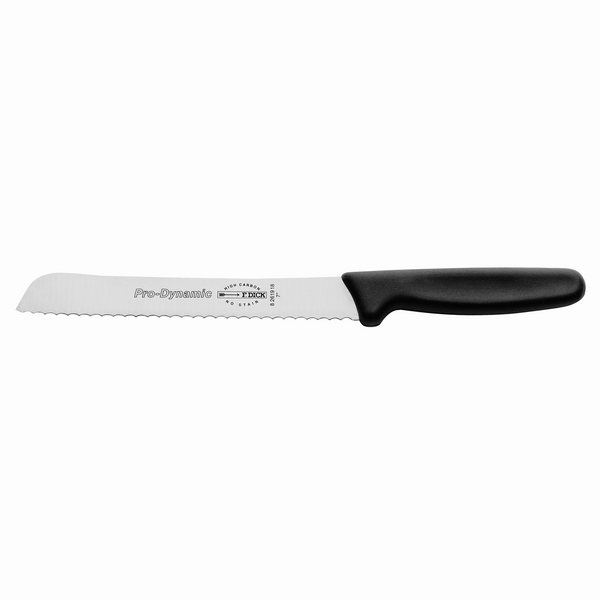 F. Faca de pão DICK com corte ondulado - 18cm