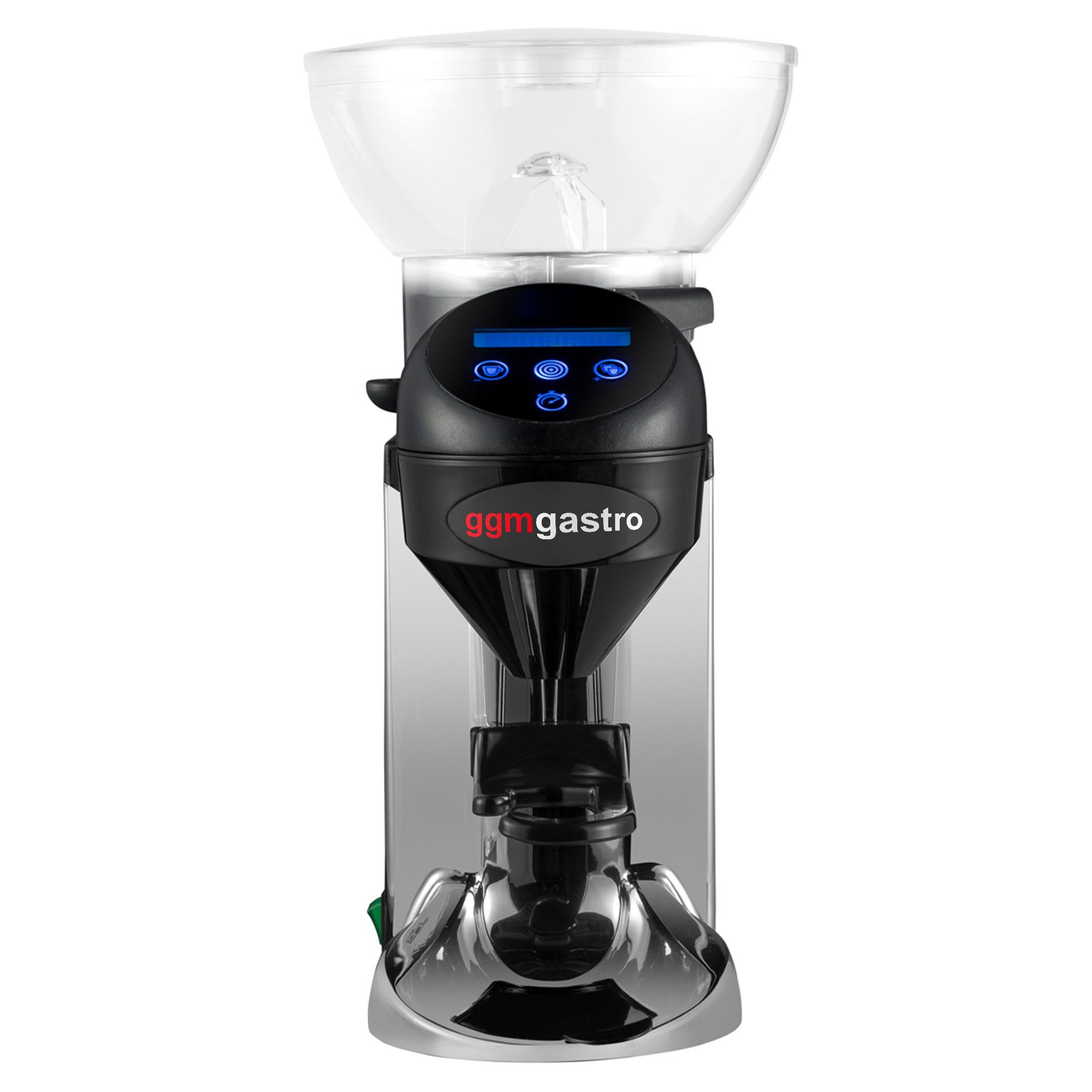 Moulin à café – 1 kg – 77 dB – Avec dosage automatique – Argent