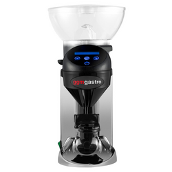 Kaffeemühle - 1kg - 77dB - Mit automatischer Dosierung - Silber