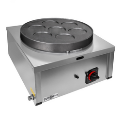 Aparat de facut clatite pe gaz - Formă: 7 mini-clatite