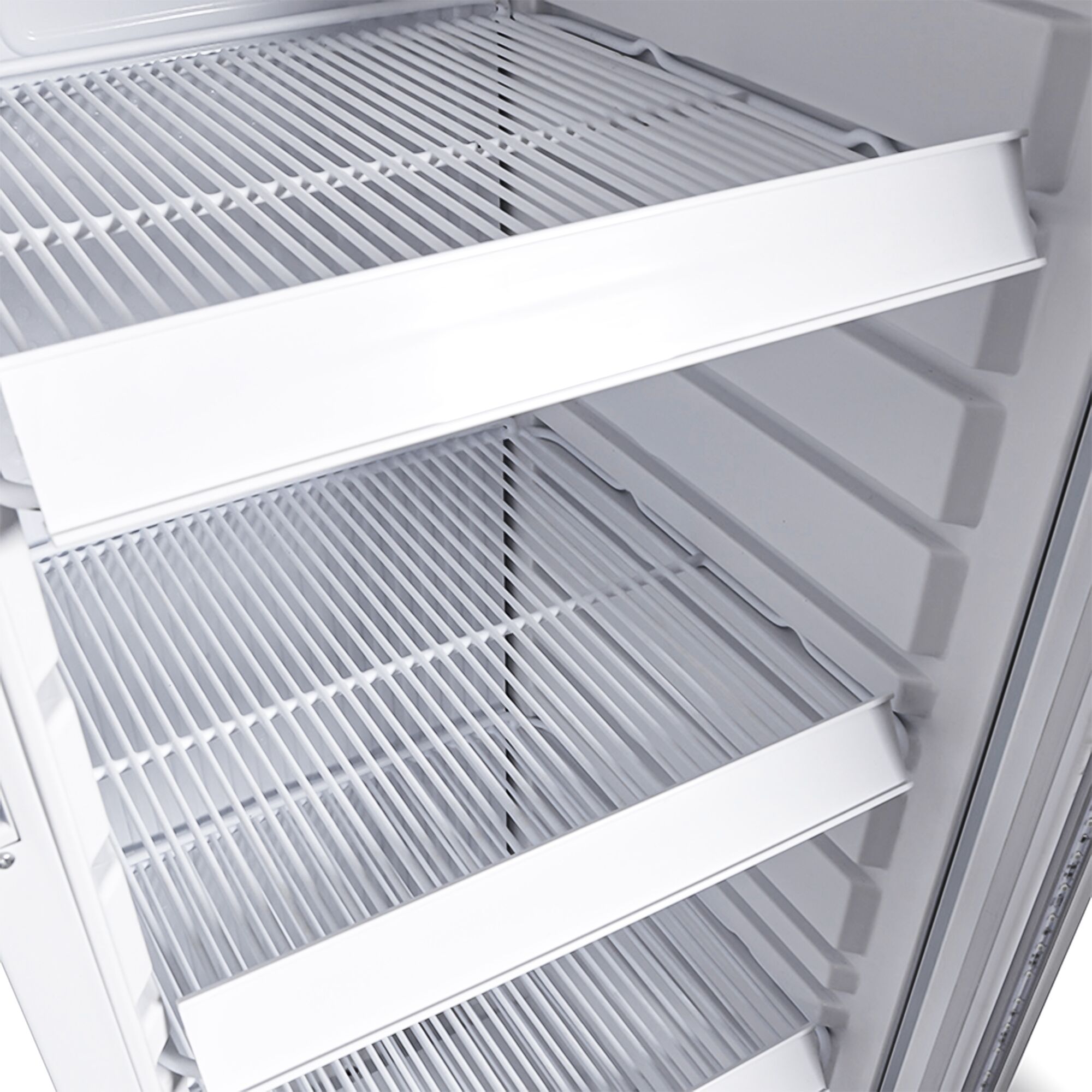 GASTRO-COOL | Vitrine réfrigérée à boissons - 418mm - 140 L - étroit - 1 porte vitrée - éclairage LED - Blanc - 0 à +10 °C