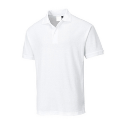 (5 Adet) Erkek Polo Tshirt - Beyaz - Beden: 3XL